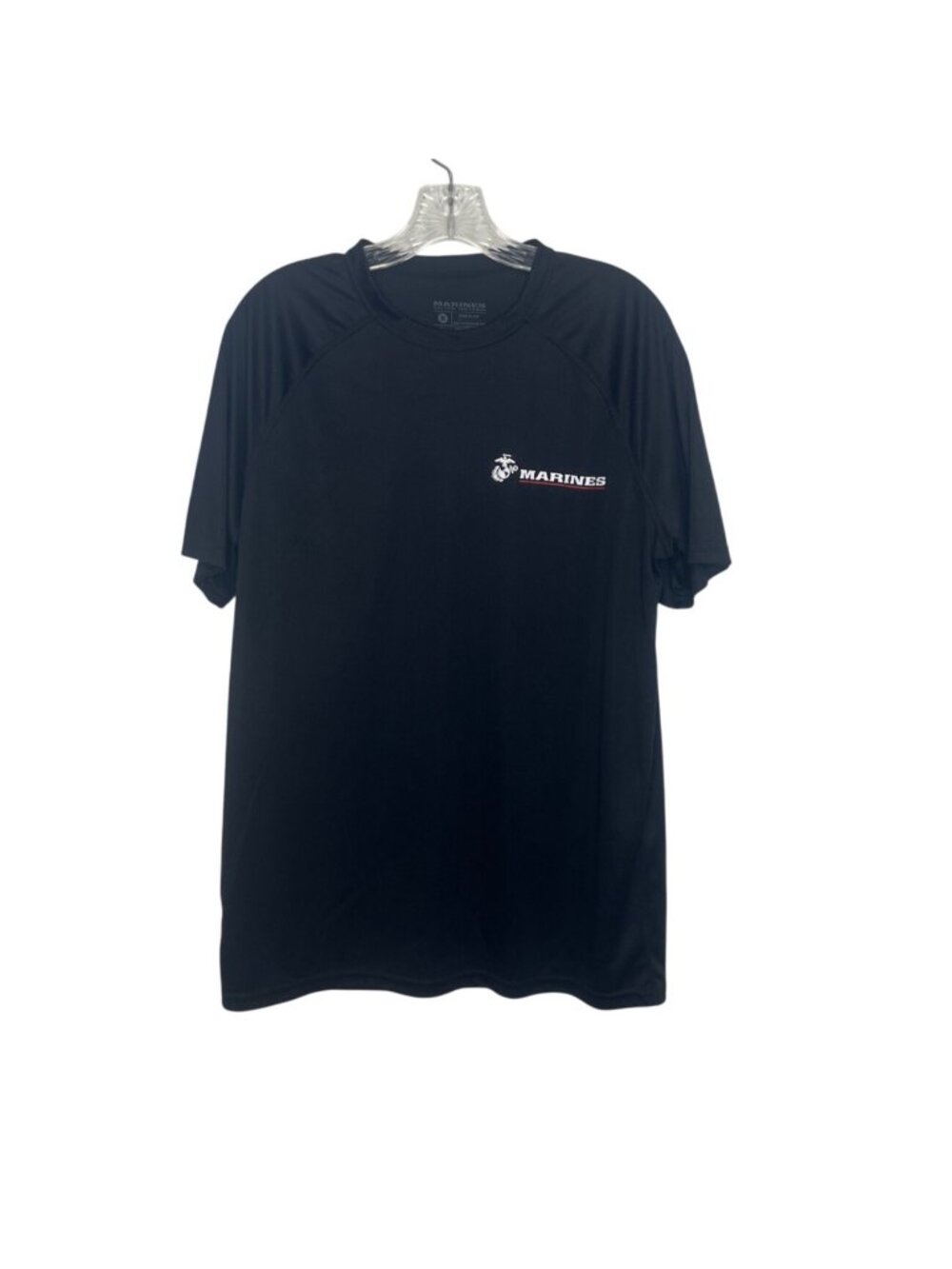 US Marines Graphic Tshirt Pain Is Weakness Leaving The Body Medium Black